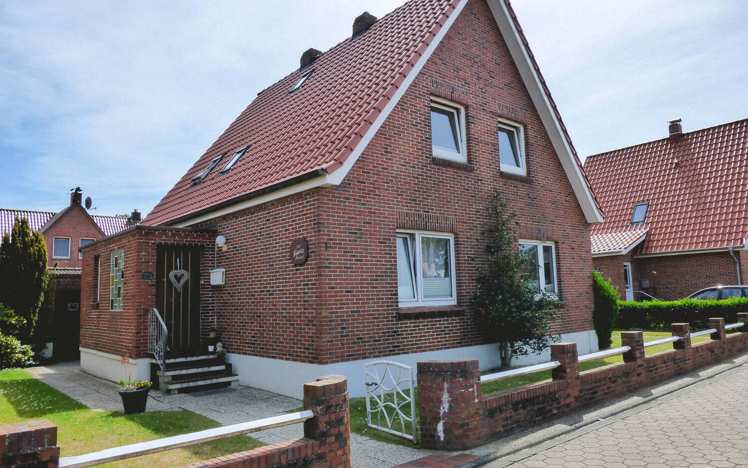 Haus Lucia Frontansicht Eingang